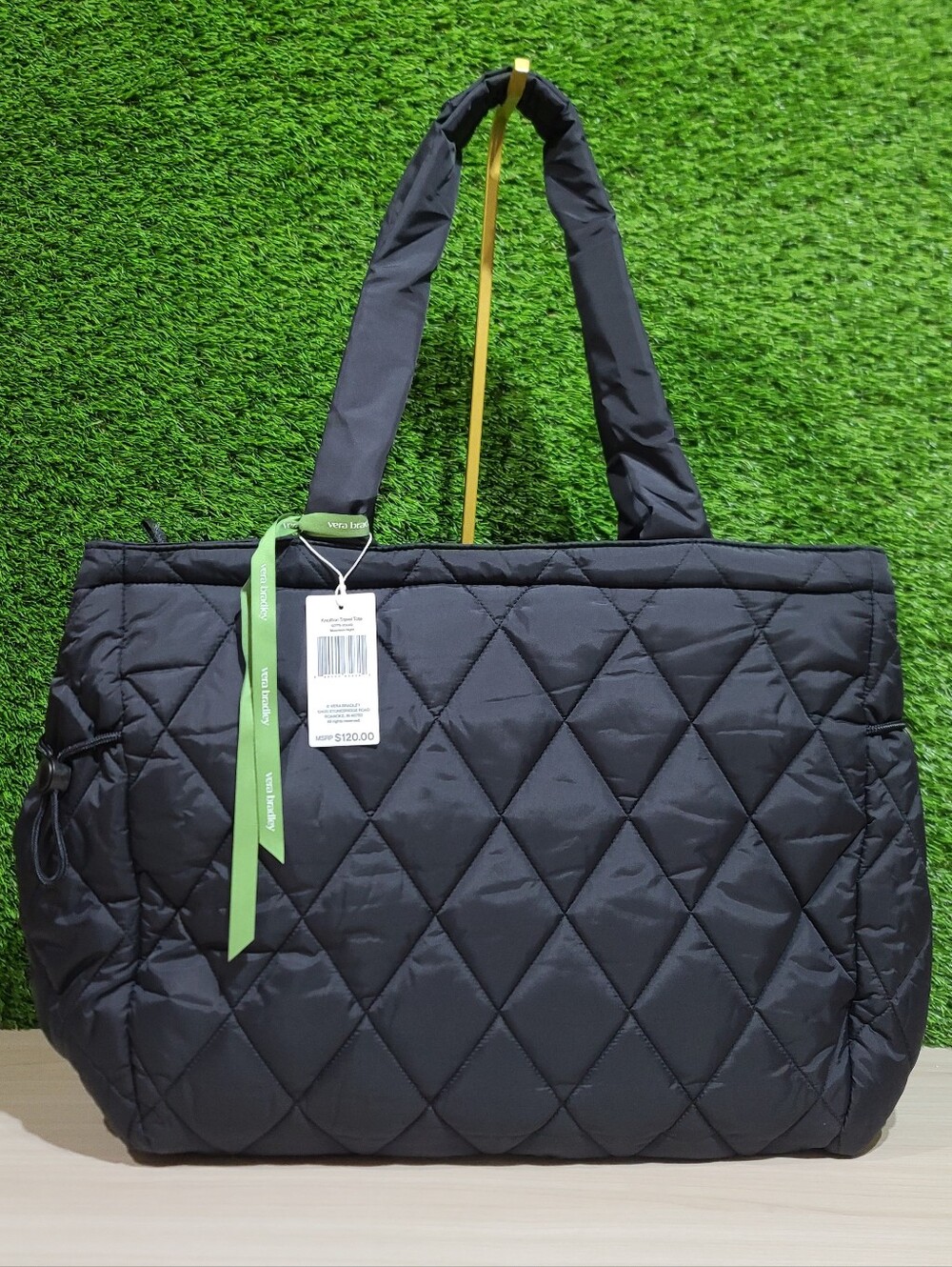 Vera Bradley Featherweight Knollton Travel Tote Bag / Moonless Night NWT